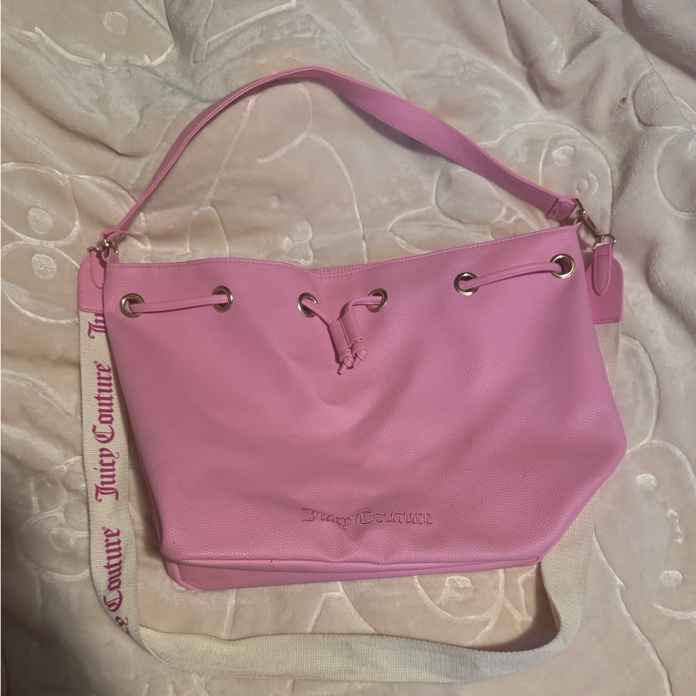 Juicy Couture Pink Slouchy Shoulder Bag